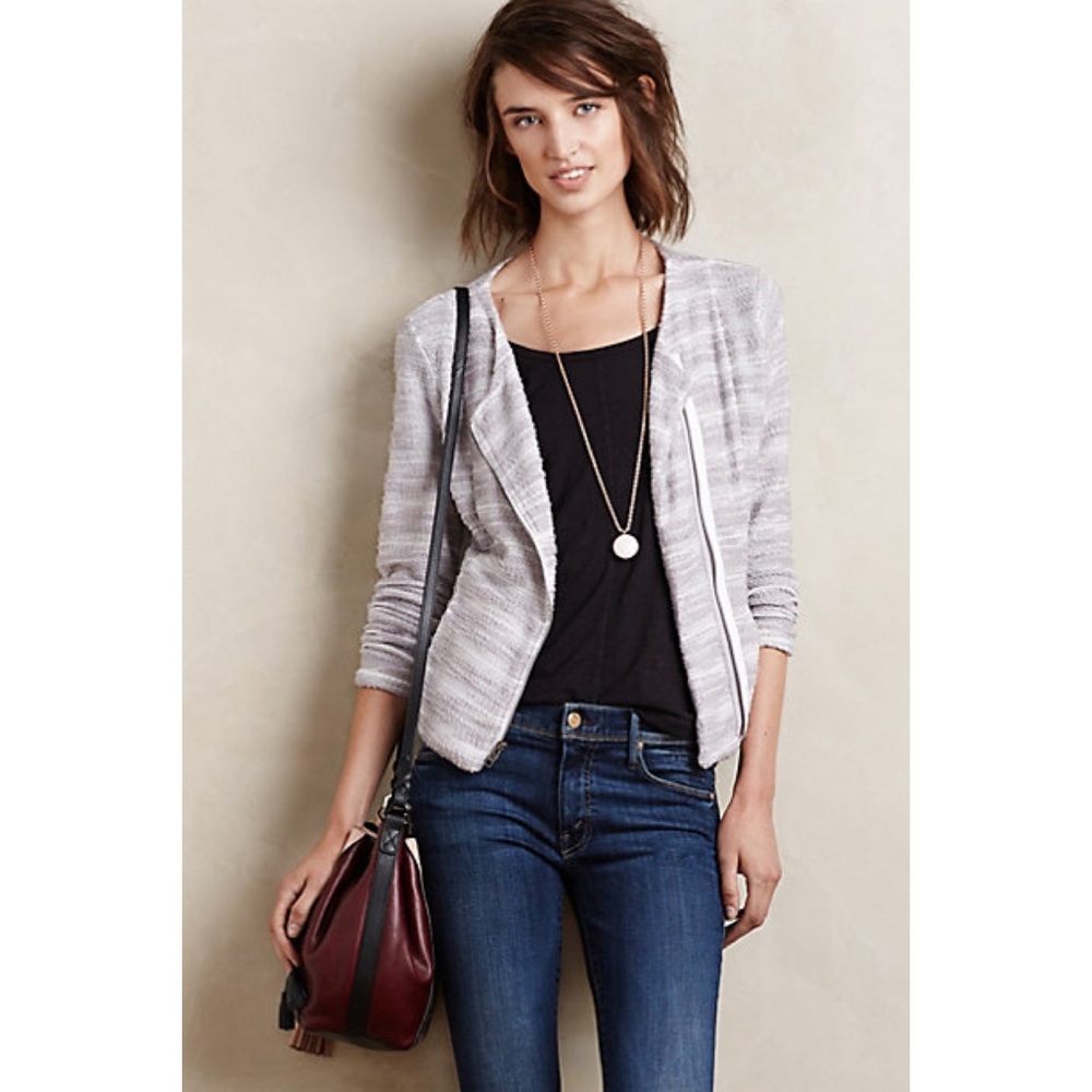 Anthropologie Dolan Kinney Moto Jacket